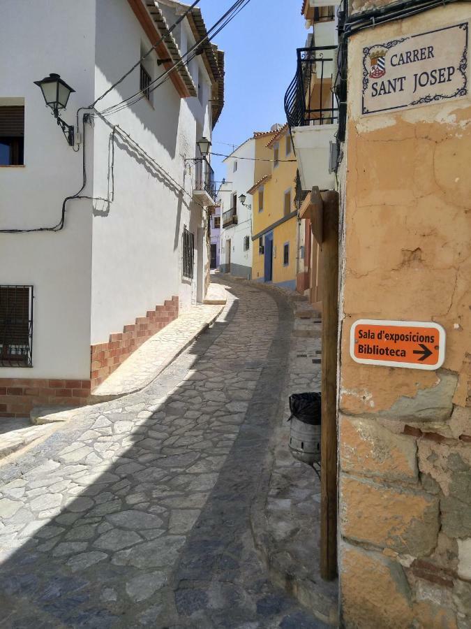 Vila Casa Rustica Finestrat Exteriér fotografie